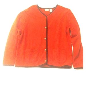 NWOT⭐L.L.BEAN RED FLEECE JACKET ⭐⭐⭐⭐⭐